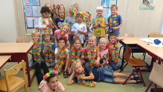 Afscheid Bas in groep 3A